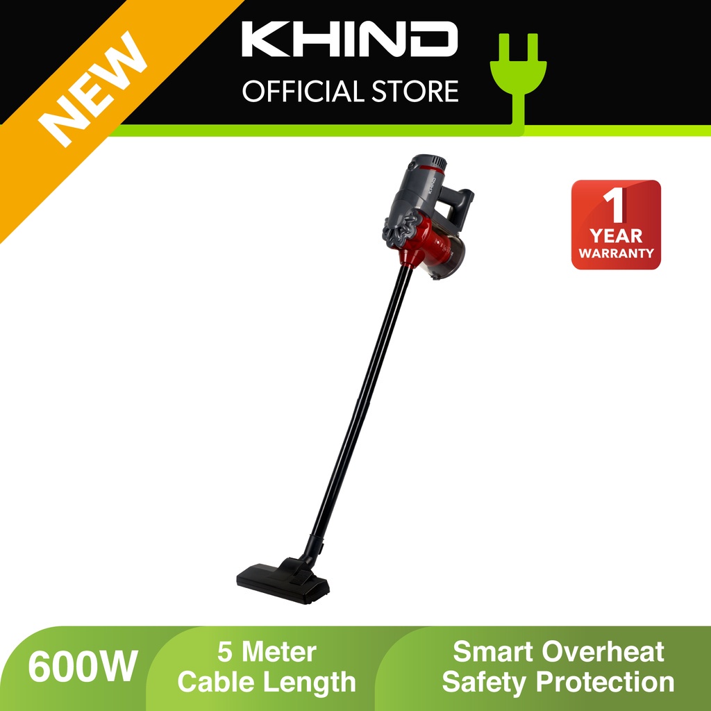 Khind Corded Vacuum Cleaner (Cable Length 5 Meter) VC66B Shopee Malaysia
