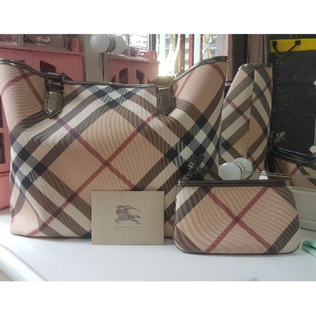 burberry nova check bag