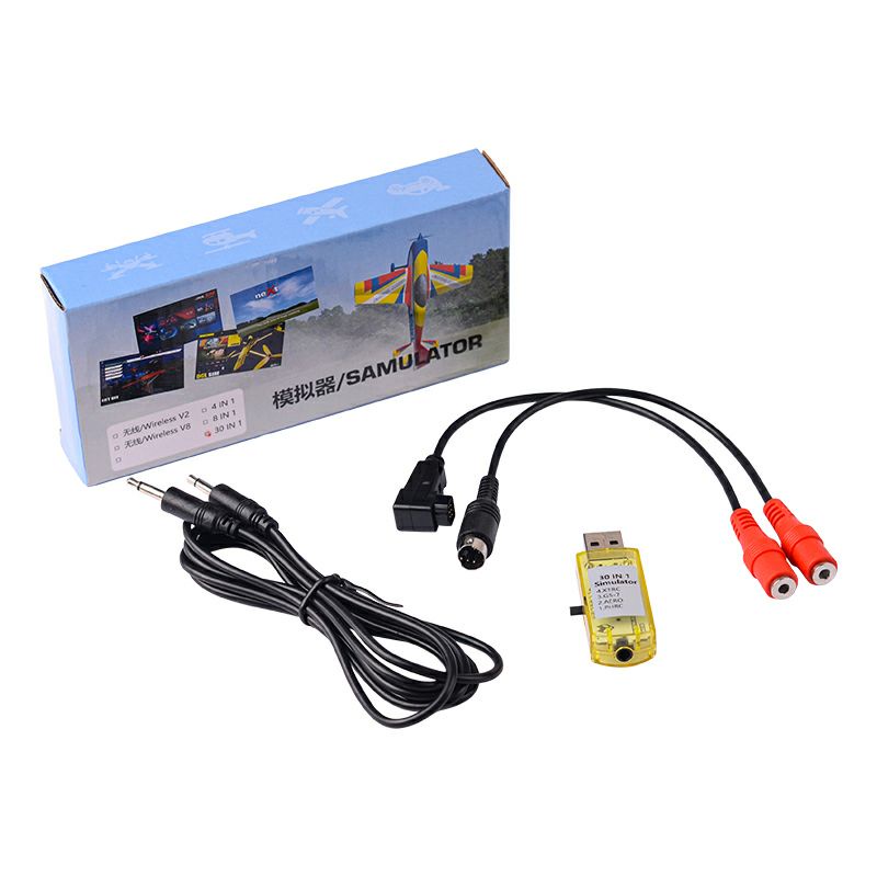 Cavo Simulatore Di Volo RC 22 In 1 Per G7 Phoenix 5.0 Aerofly XTR VRC FPV Racing Elettronica Fai Da Te