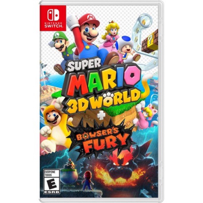 Nintendo Switch Super Mario 3D World + Bowser's Fury Digital (2.9gb) 马里奥3D世界+库巴之怒/狂怒世界 数字版
