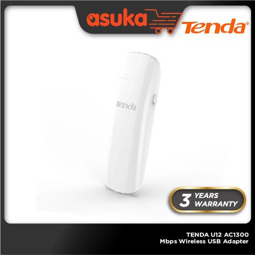 TENDA U12 AC1200 Mbps Wireless USB Adapter For PC/Laptop