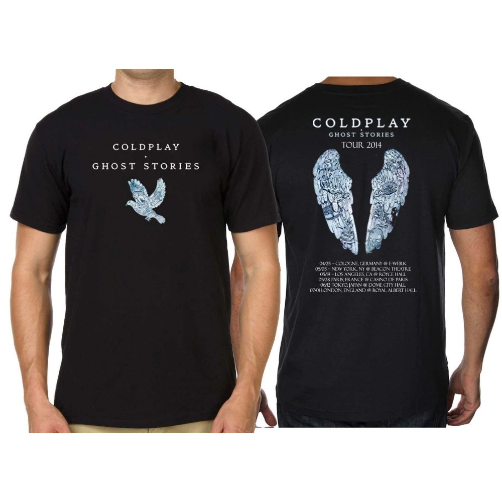 coldplay tour t shirt