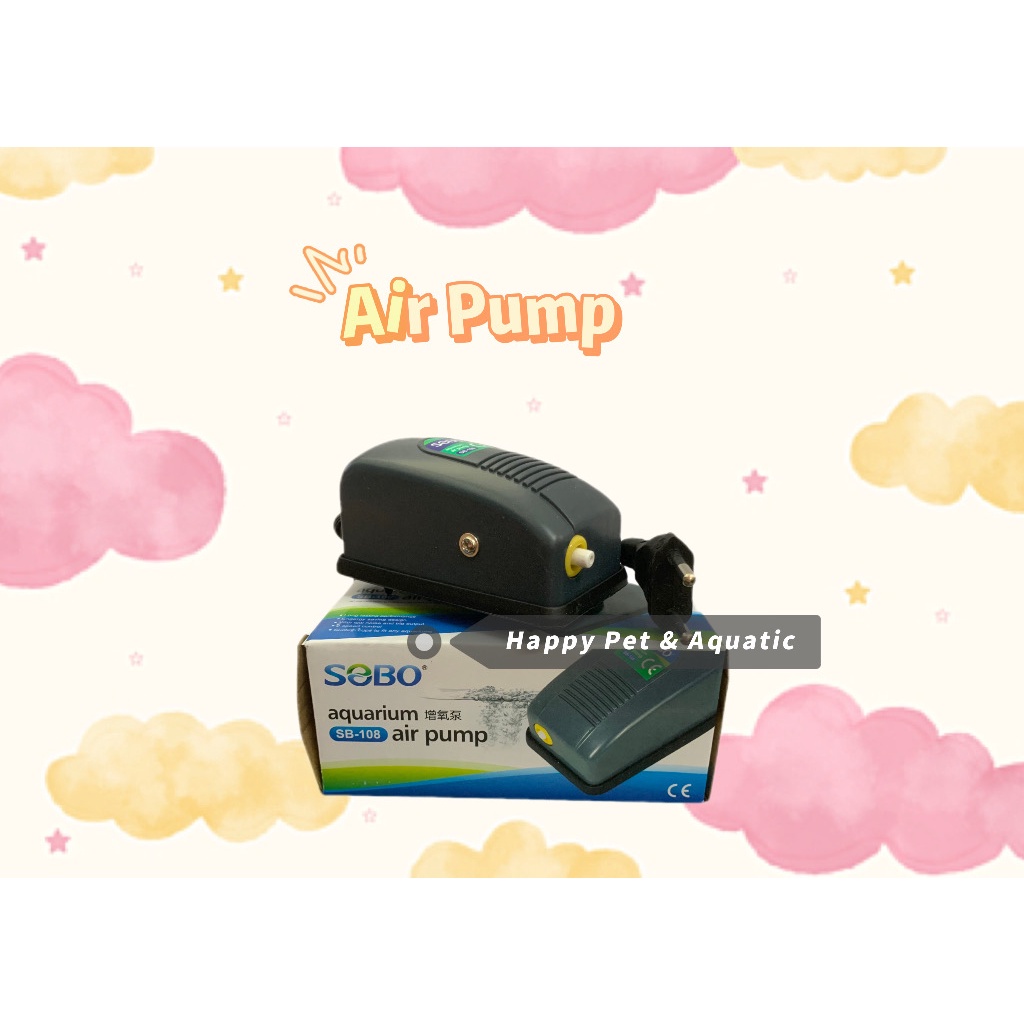 SOBO Aquarium Air Pump SB108 Shopee Malaysia