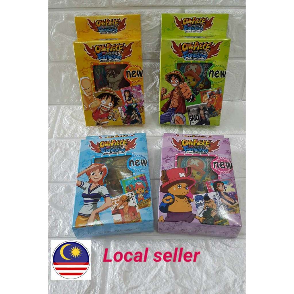 Ready Stock 240 8 Onepiece Ar Carddass Formation Trading Card Game Shopee Malaysia