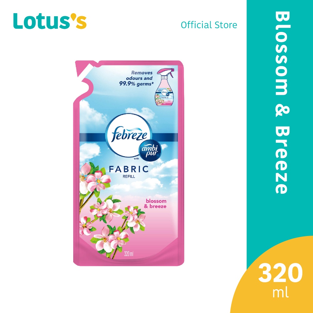 Febreze With Ambi Pur Blossom & Breeze Fabric Refresher Refill (320Ml
