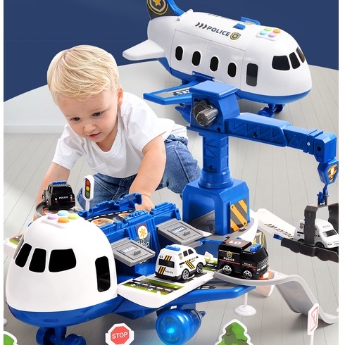 【Ready Stock】Airplane Car Aeroplane toys mainan budak lelaki toys for boys toys kids toys toys for kids Boy toy Toy Helicopter Flying RC Toy Kids Large Early Education Airplane Aircraft Toys Music Story Birthday Gift Toy