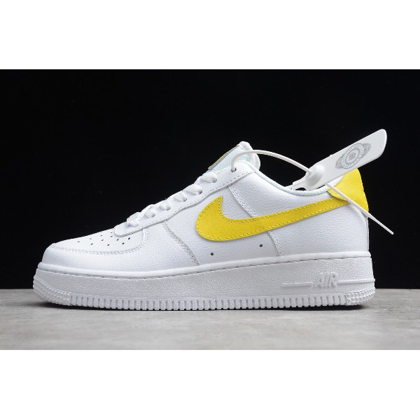 nike air force 1 womens yellow tick