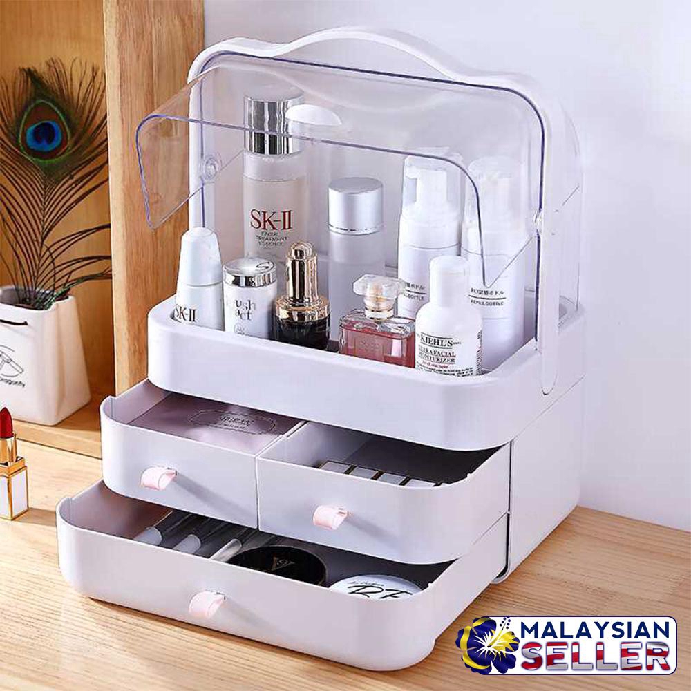 Gbs Cosmetic Makeup Organizer Portable Space Saving Efficient