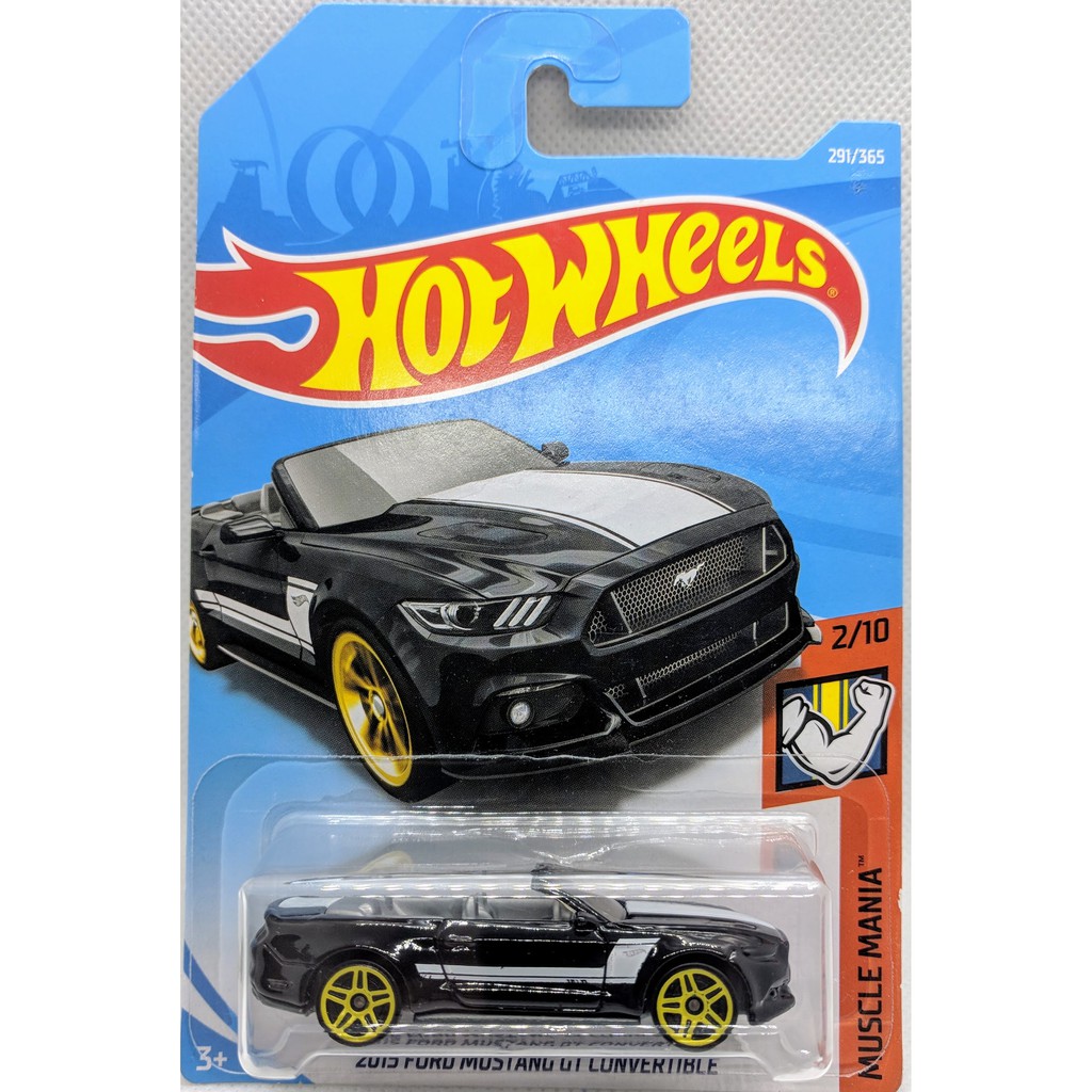 Hot Wheels 15 Ford Mustang Gt Convertible 291 365 Shopee Malaysia