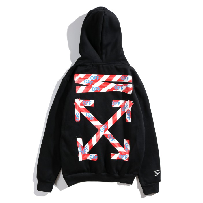 off white classic hoodie