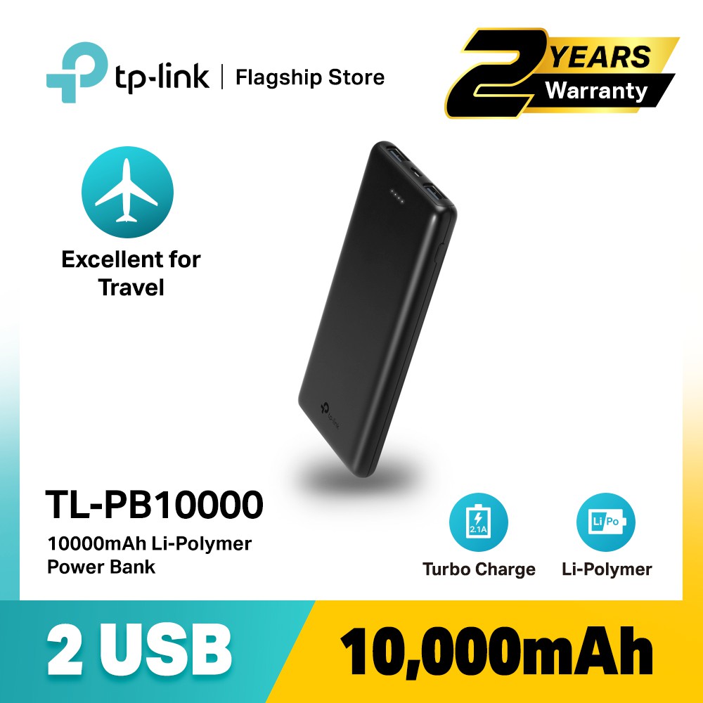 Tp Link Tl Pb Li Polymer Power Bank mah Shopee Malaysia