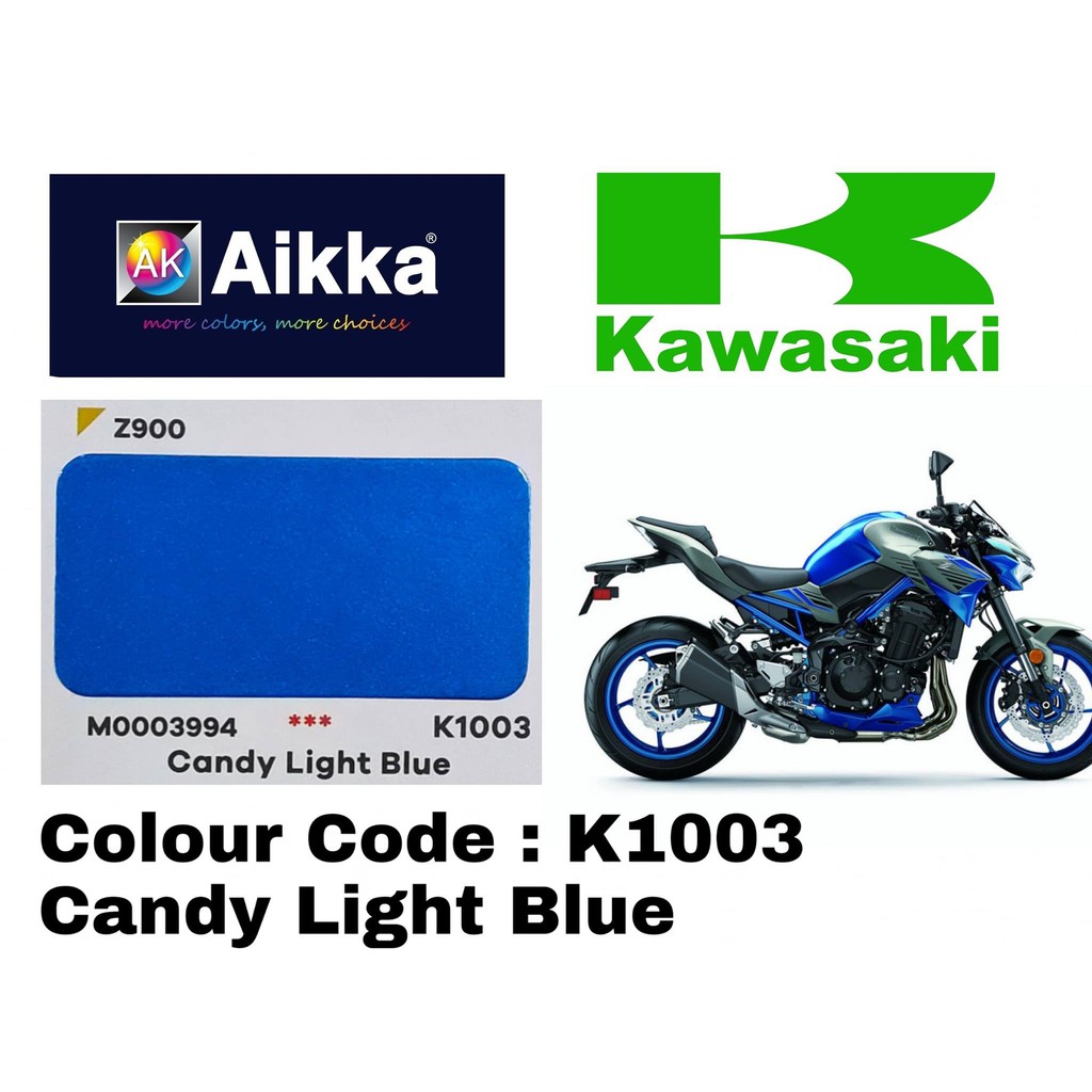 Bike Bike CB750K キャンディーブルーグリーン図面つきウレタン塗料セット CB750K - 1