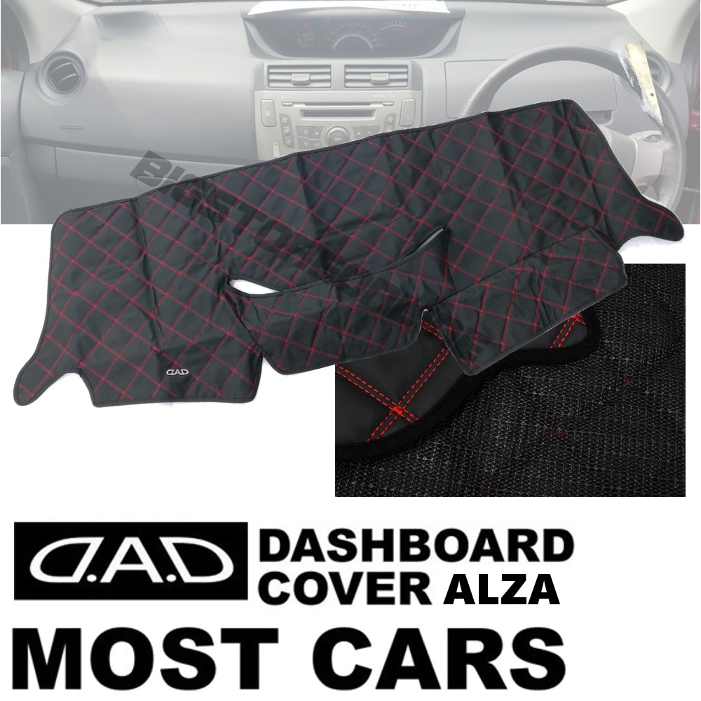 DAD Non Slip Car Dashboard Cover - Perodua Alza  Shopee 