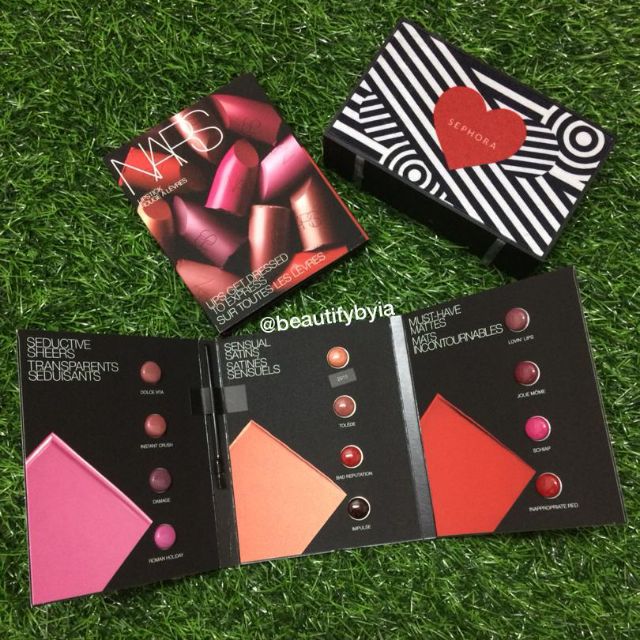 nars lipstick sample