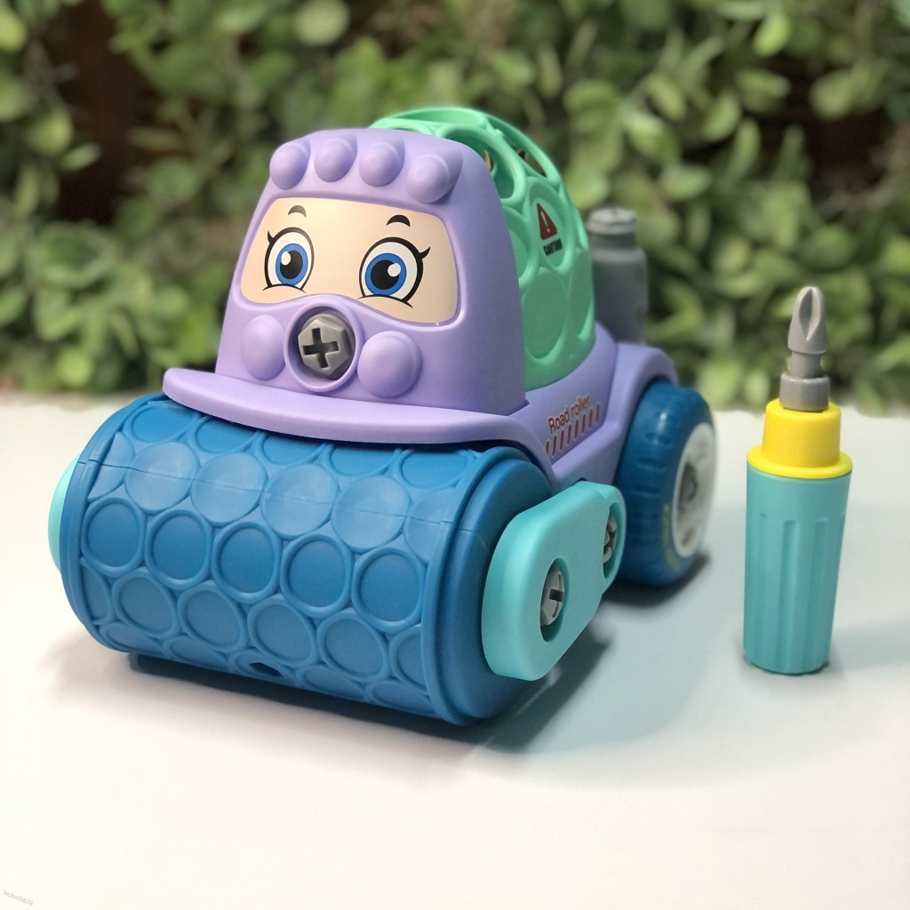 lucky05676 children's  Kindergarten Detachable Toy  Truck Educational  Toys Non-toxic Toy"