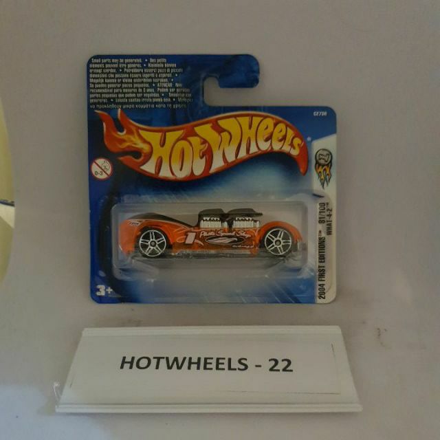Hot Wheels 04 First Editions Orange Short Card What 4 2 Shopee Malaysia