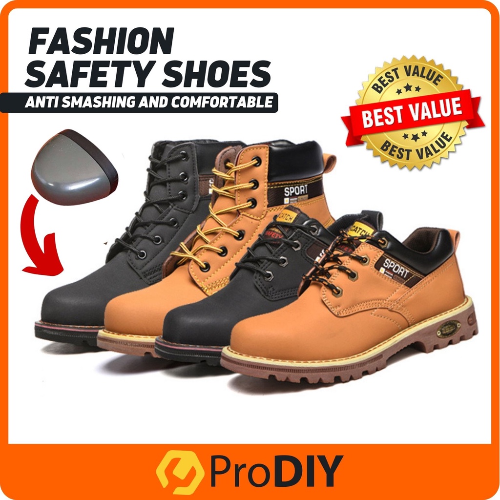 JST SAFETY SHOE 1000 / 2000 / 3000 / 4000 Industrial Footware Steel Toe Cap Work Kasut 安全鞋 / 皮鞋 Boots But Kulit Leather