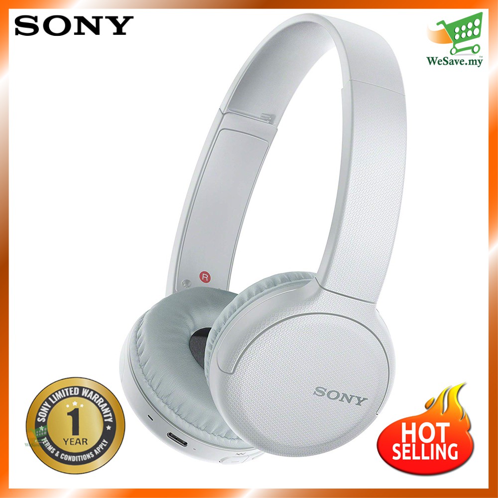 Sony Wh Ch510 Wireless Headphones White Color Wh Ch510 W Original 1 Year Warranty By Sony Malaysia Shopee Malaysia