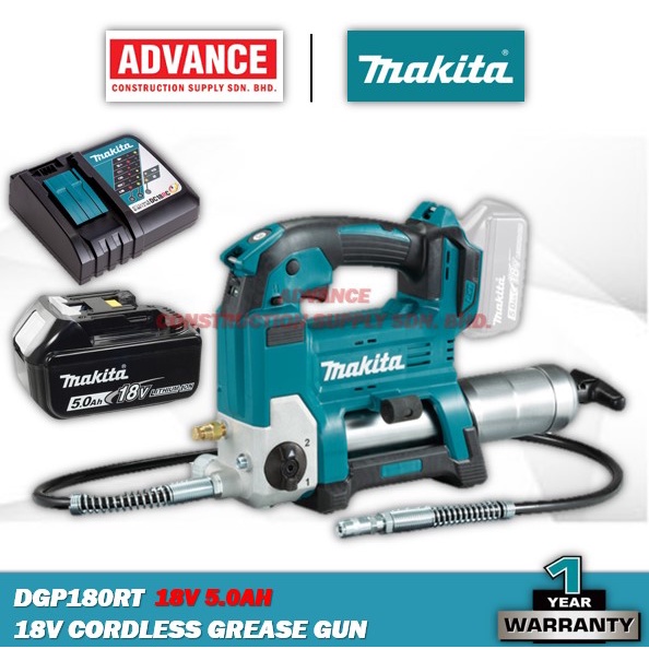 MAKITA DGP180Z / DGP180RT 18V Cordless Grease Gun Shopee Malaysia