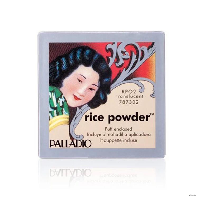 rice powder makeup