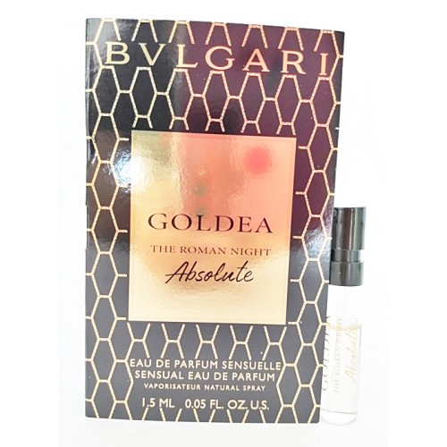 Bvlgari Goldea The Roman Night Absolute Edp 1 5ml Shopee Malaysia