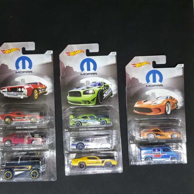 hot wheels mopar set