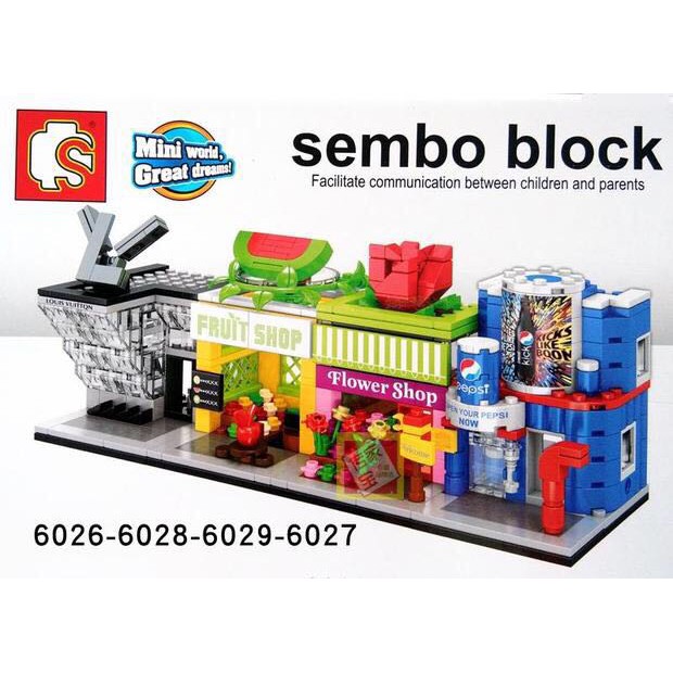 sembo blocks compatible with lego