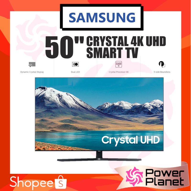 Samsung 50 Tu8500 4k Crystal Uhd Smart Tv Ua50tu8500kxxm Shopee Malaysia