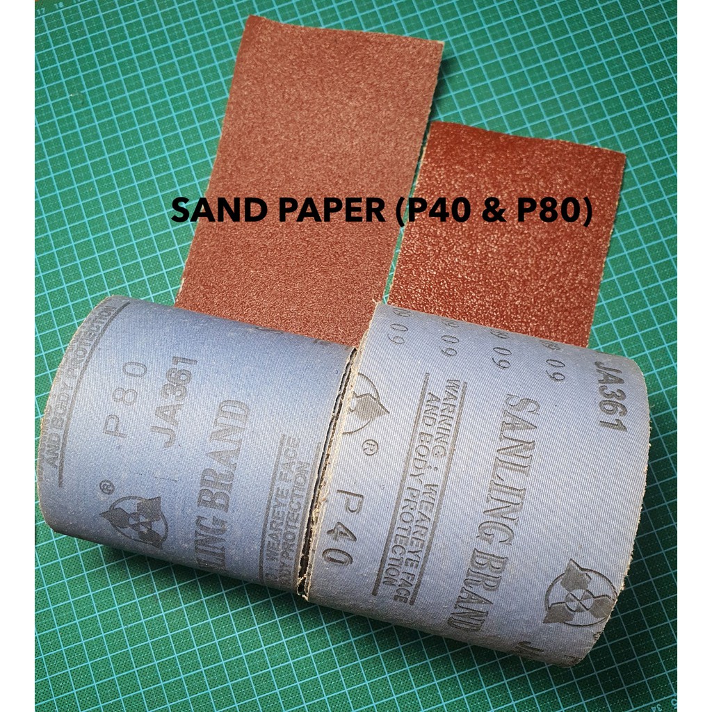 KERTAS PASIR HEAVY DUTY (HALUS & KASAR) / HEAVY DUTY SAND PAPER Shopee Malaysia