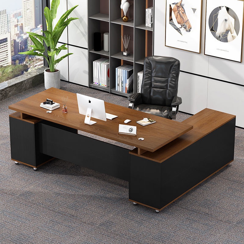 Desk boss table table is contracted and contemporary, President of large office furniture manager office desks and chair