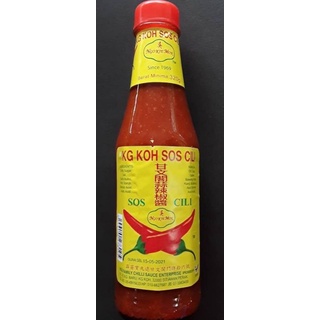 甘文阁~吴~蒜辣椒酱/ Kg Koh Ngo Kie Mok Chili Sauce/320gm~Ready Stock M'sia~