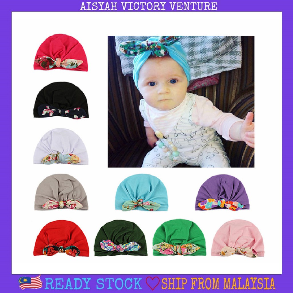 turban baby shopee