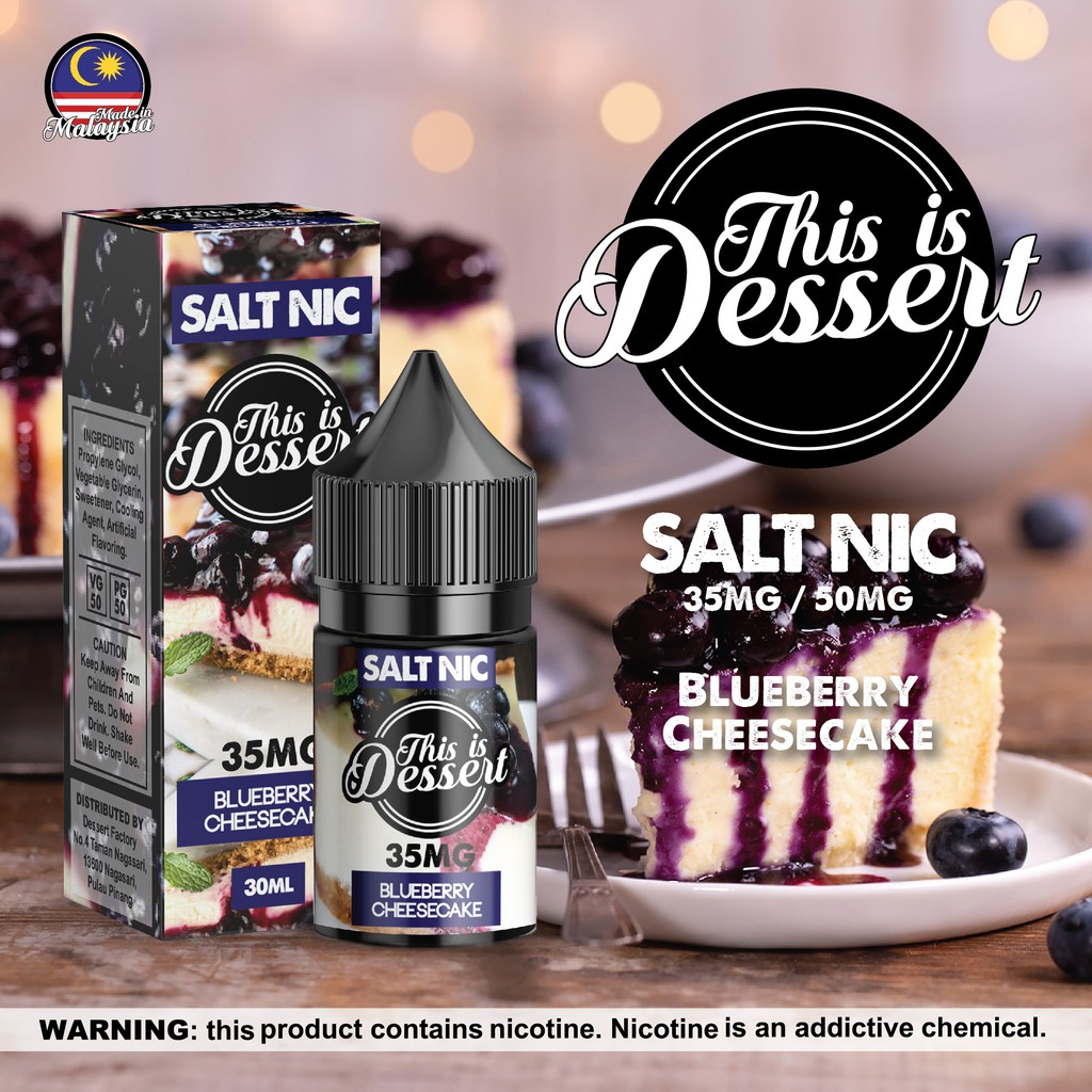 Original This Is Dessert Salt 30ml Shopee Malaysia