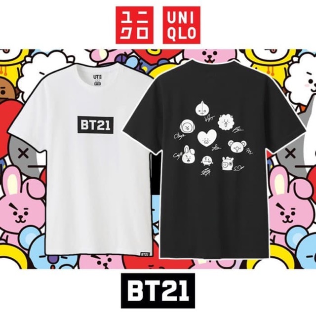 Uniqlo Bt21 T Shirt Original Shopee Malaysia