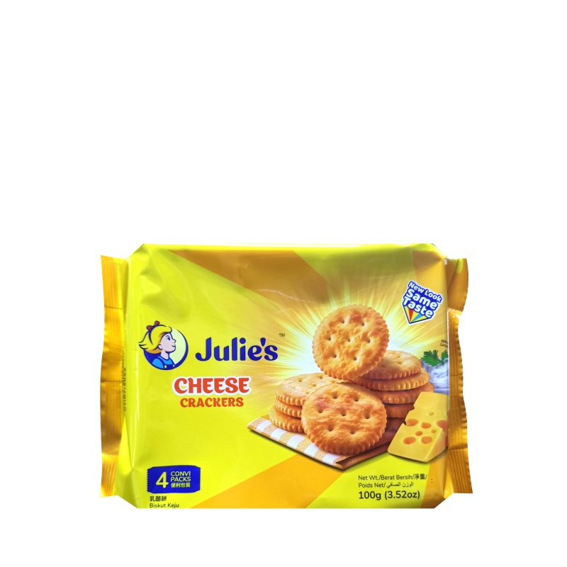 Julie's Cheese Cracker Biscuit (100 gm) Shopee Malaysia