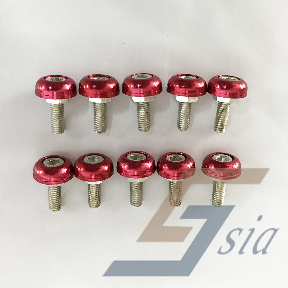 Cowling Screw Red (M6)