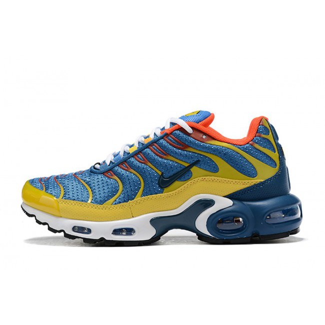 nike tn blue and yellow