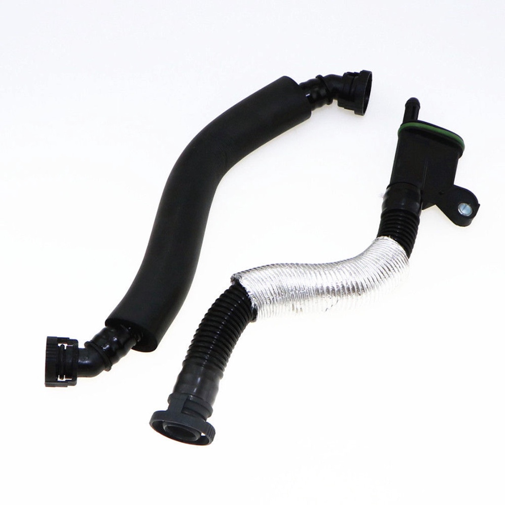 2pcs PCV Crankcase Breather Hose Pipe For VW Tiguan Jetta Passat AUDI