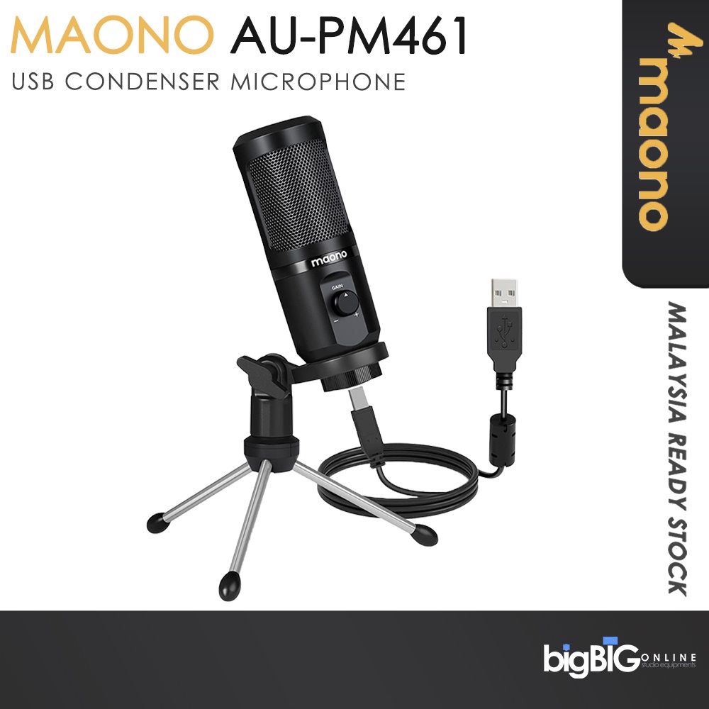 Maono AU-PM461 USB Condenser Microphone | Shopee Malaysia
