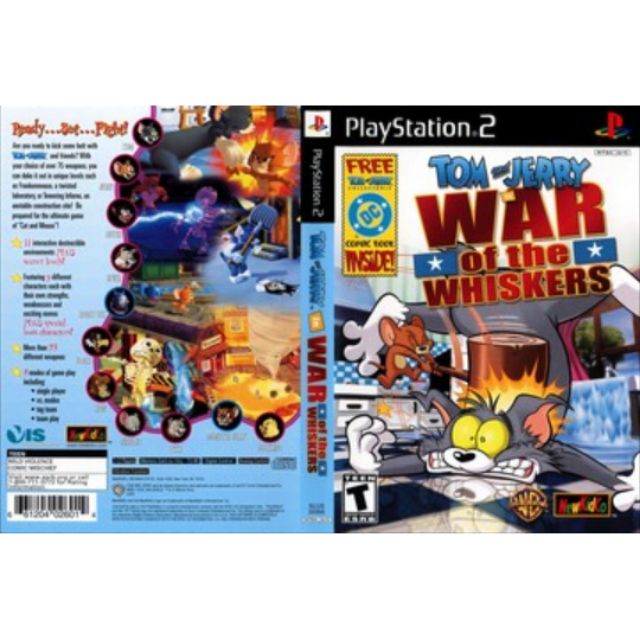 PS2 GAMES COLLECTION (Tom and Jerry in War of the Whiskers) Shopee Malaysia