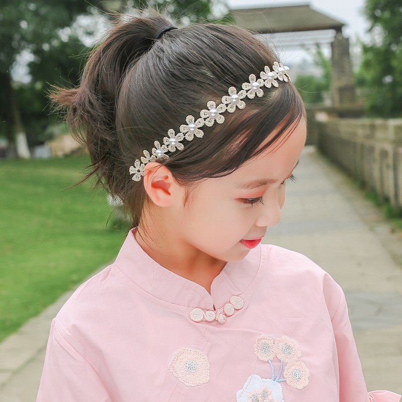 Children S Hair Hoop Female Antiskid Pressure Cute Korean