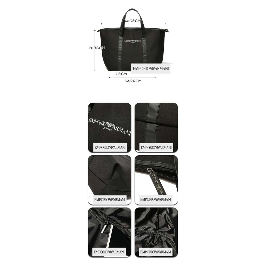 emporio armani parfums bag