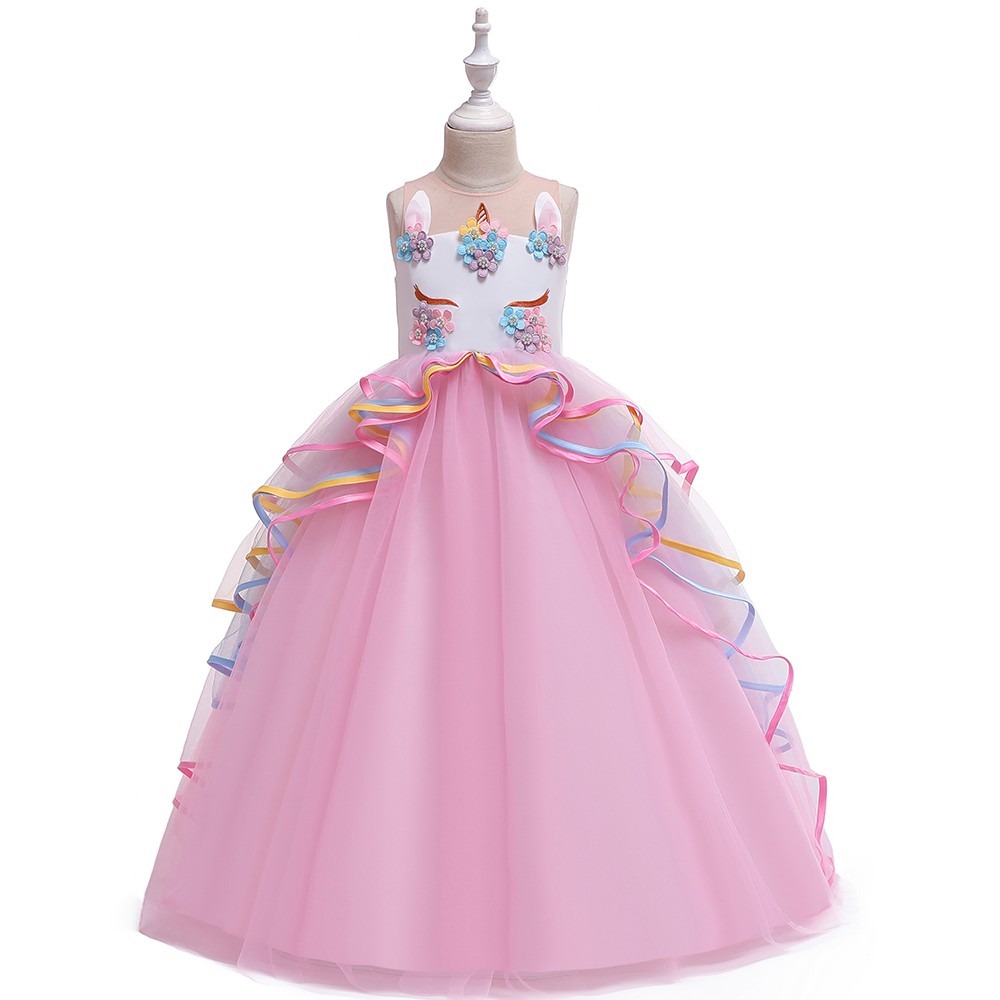 9 years old girl gown