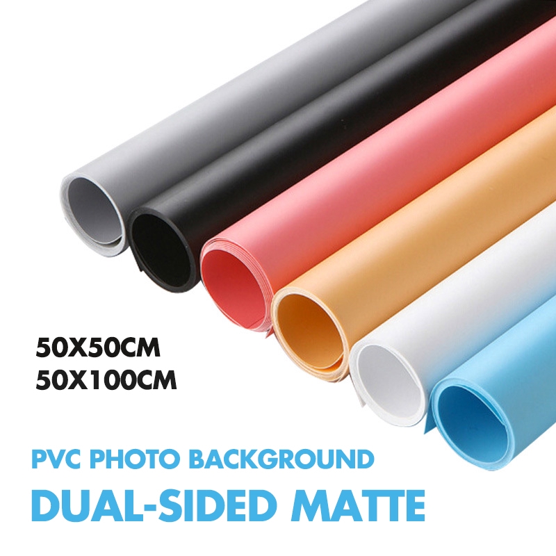 Selens Background for Photo Shoot Studio Dual-sided Matte Anti-wrinkle Photography Backdrop PVC