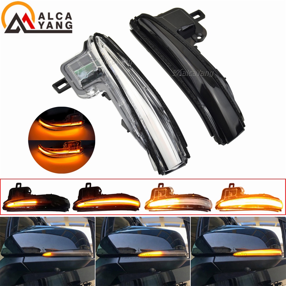 Side Mirror LED Dynamic Turn Signal Light Sequential For Toyota Alphard