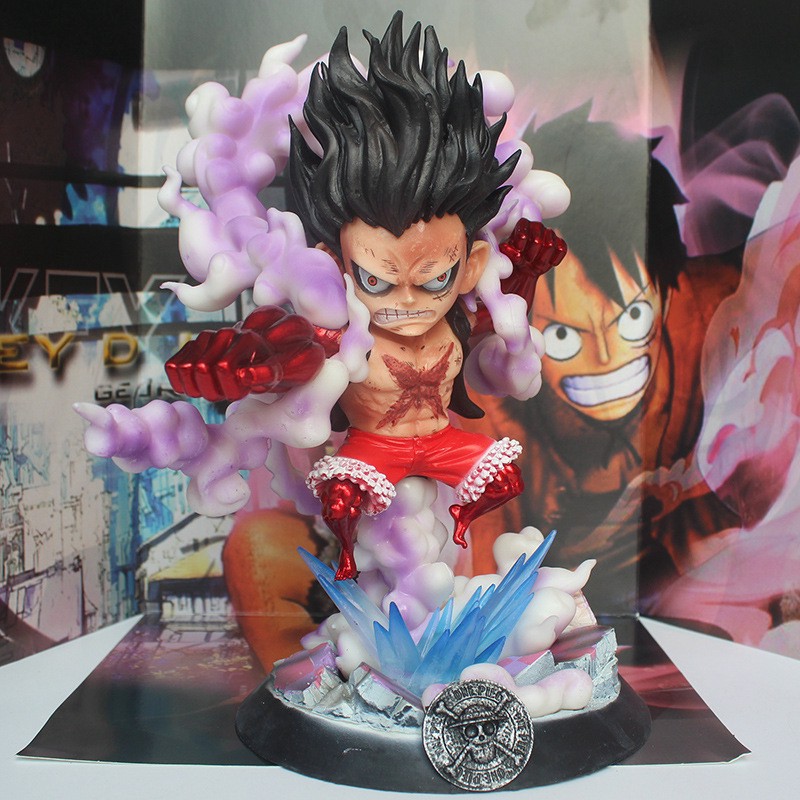 One Piece Gk Fourth Gear Sd Snake Shape Luffy Sd Action Figures Shopee Malaysia - luffy finished gear 4th snake man roblox
