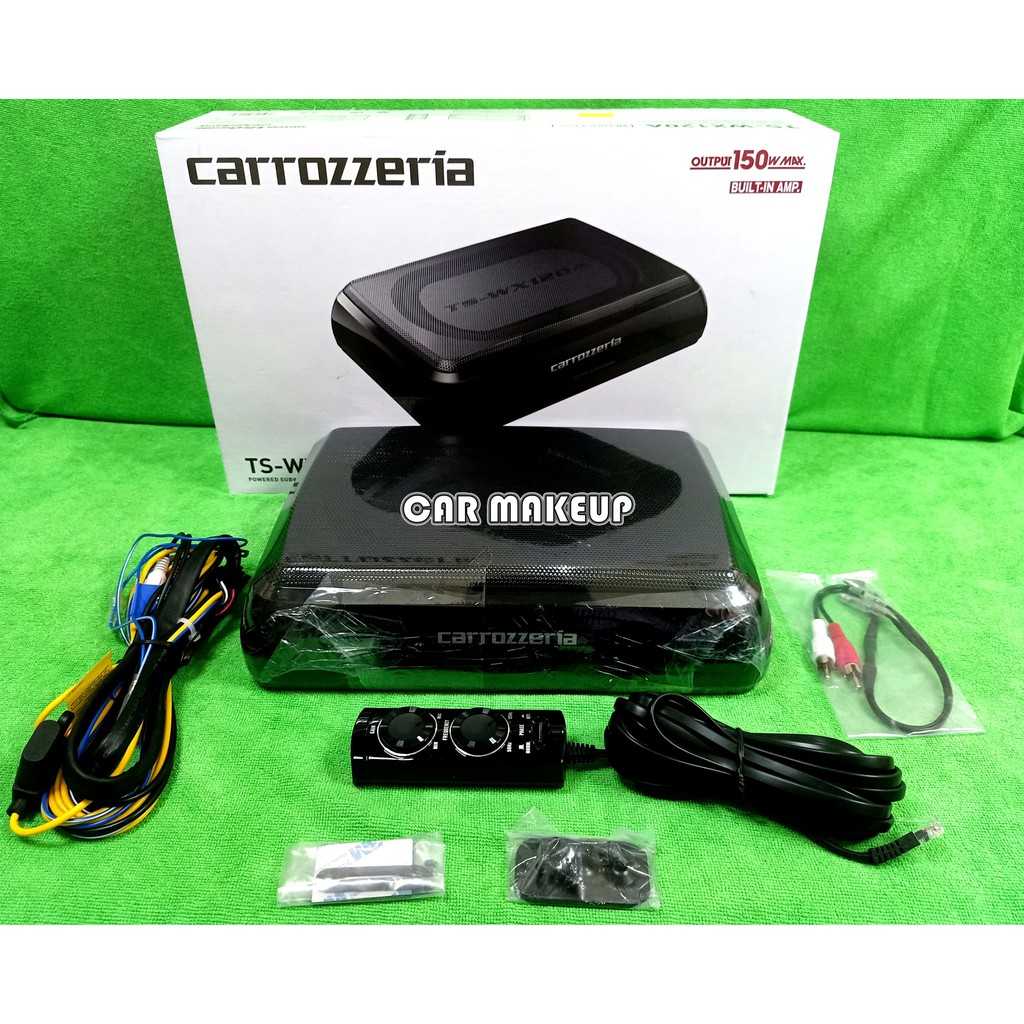 CARROZZERIA Active Car Subwoofer TSWX120A 150W 8" Inch Compact Built