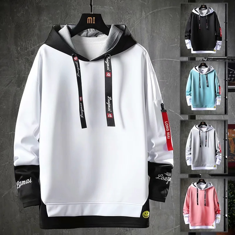 Hoodie Men S Winter New Casual Long-sleeved Sweater Trend All-match Cotton Hooded Jacket