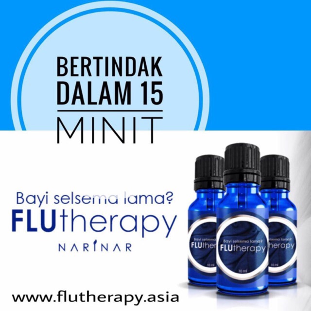 Flutherapy Terapi Selsema Demam Batuk Untuk Bayi Anda Shopee Malaysia