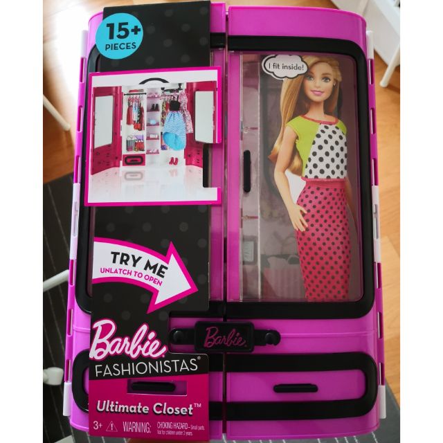 barbie fab closet
